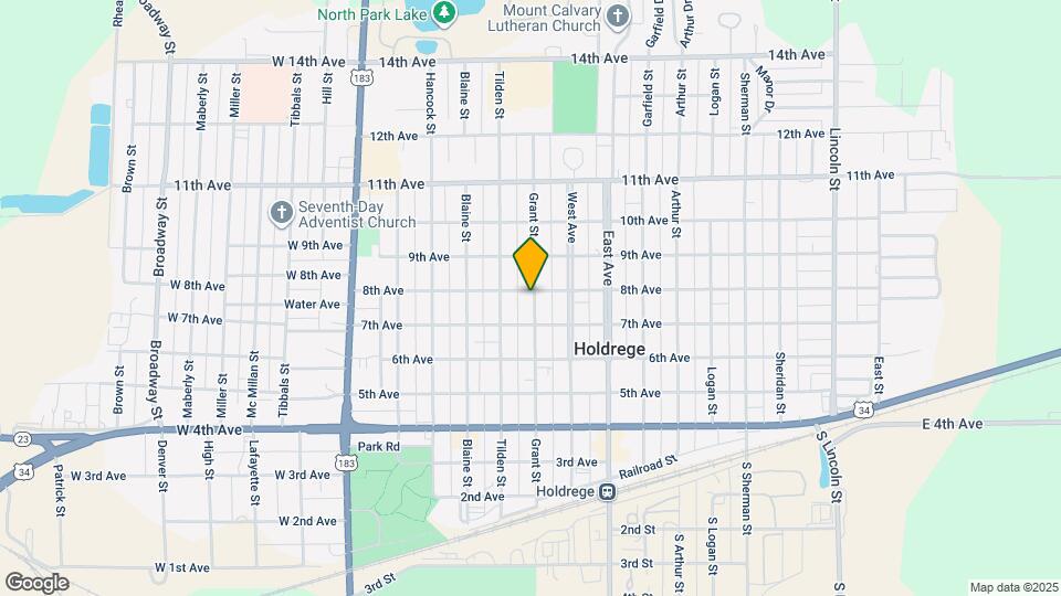 721 Grant St, Unit #4 Map and Location Details