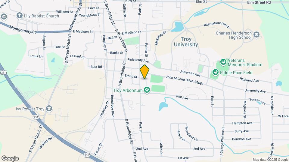 809 Folmar St Map and Location Details