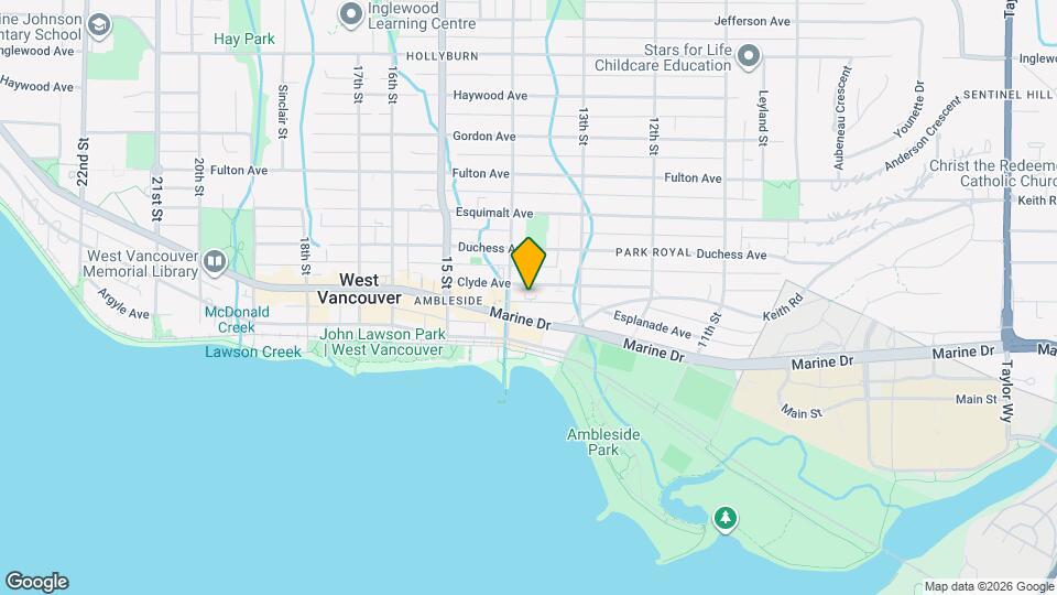 1370 Clyde Ave Map and Location Details