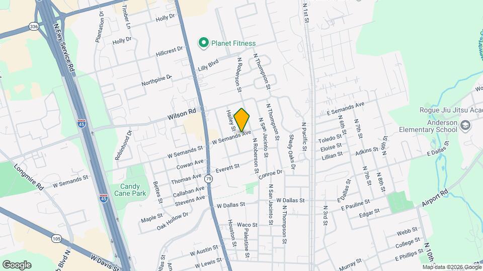 407 W Semands St Map and Location Details