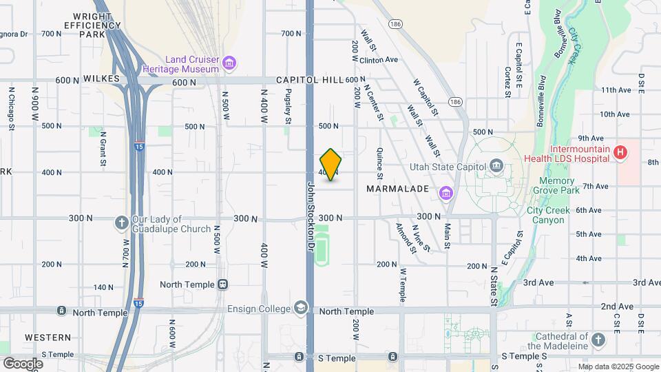 246 W Ardmore Pl Map and Location Details