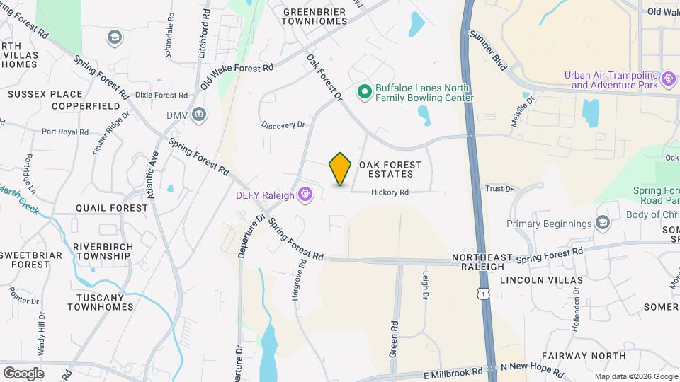 2917 Hickory Fld Dr Map and Location Details