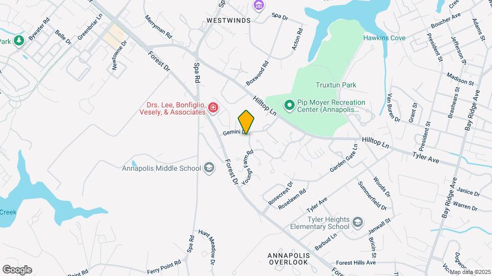 1411 Stonecreek Rd Map and Location Details