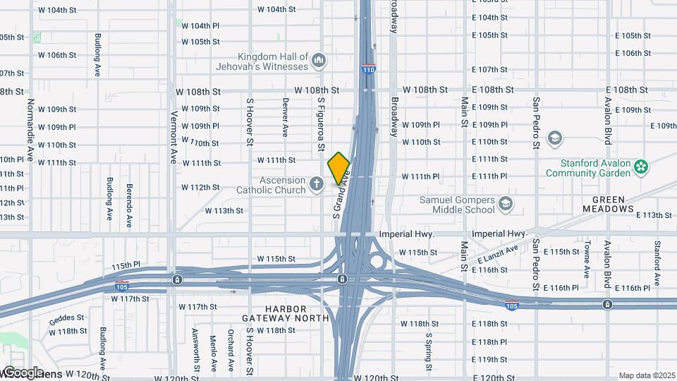 431 W 112th St Map and Location Details