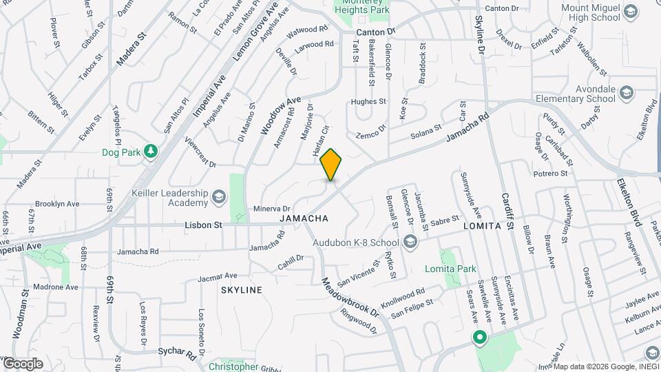 833 Joanna Dr Map and Location Details