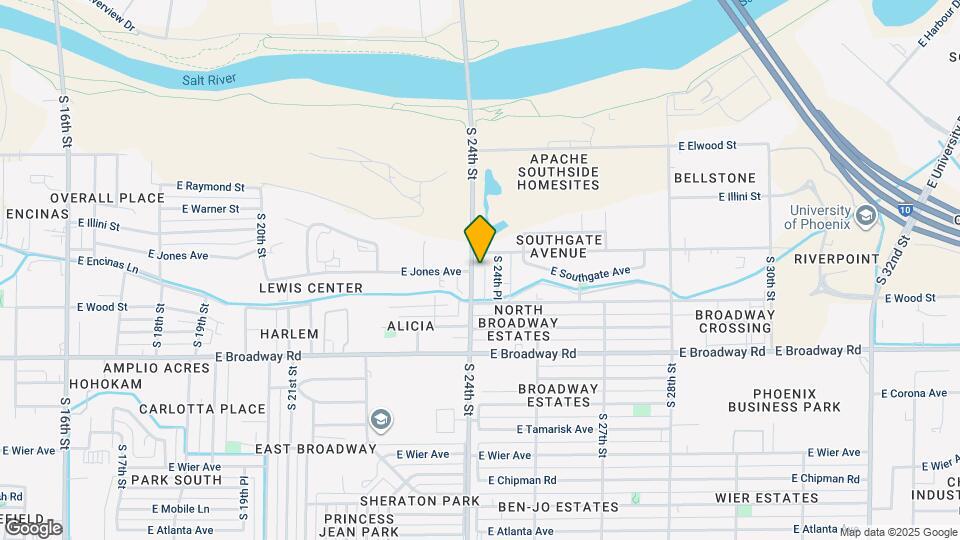 4011 S 24th St Map and Location Details