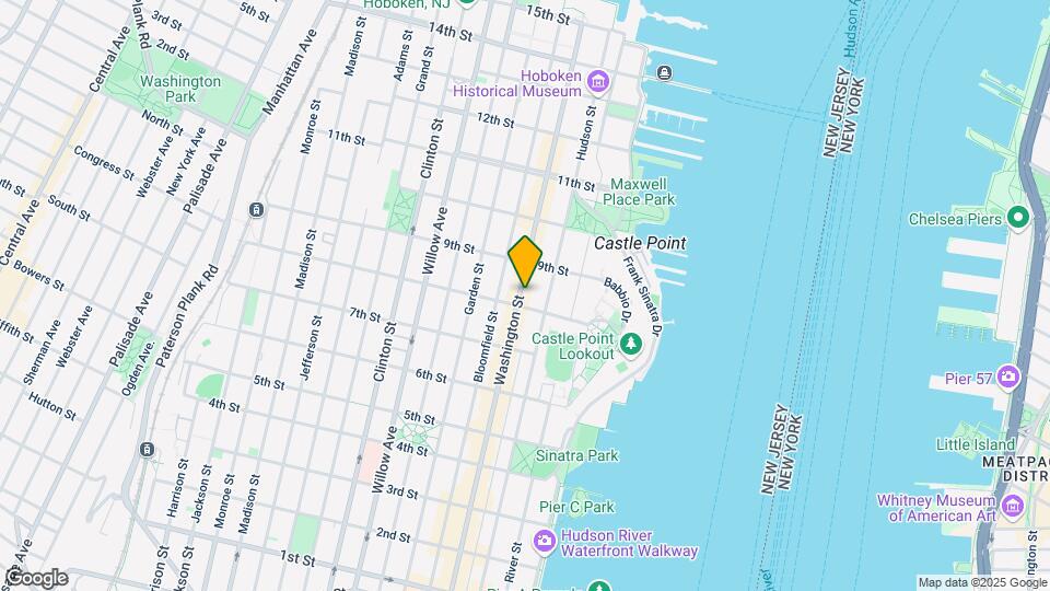 807 Washington St Map and Location Details