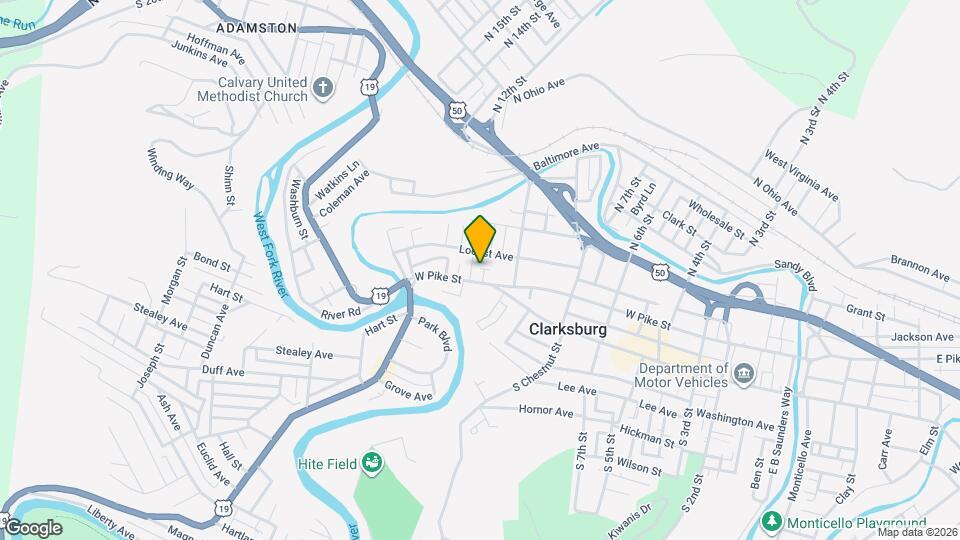 743 Camden Pl, Unit Apt. B Mapa y Detalles de la Ubicación