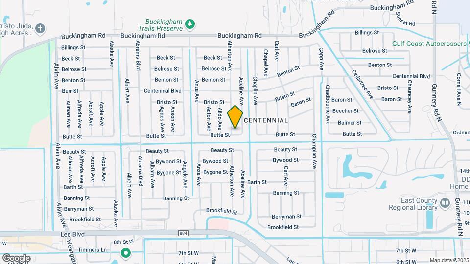 1002 Atherton Ave Map and Location Details