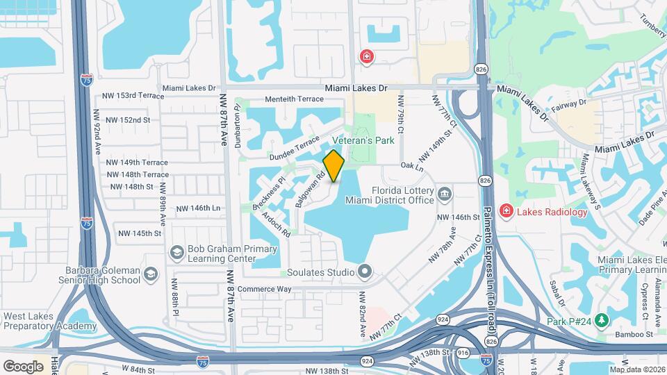 14817 Balgowan Rd Map and Location Details