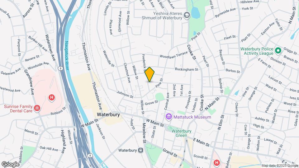 151 Hillside Ave Mapa y Detalles de la Ubicación