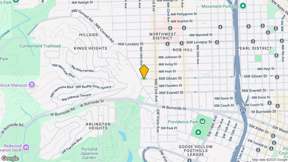 2386 NW Glisan St Map and Location Details