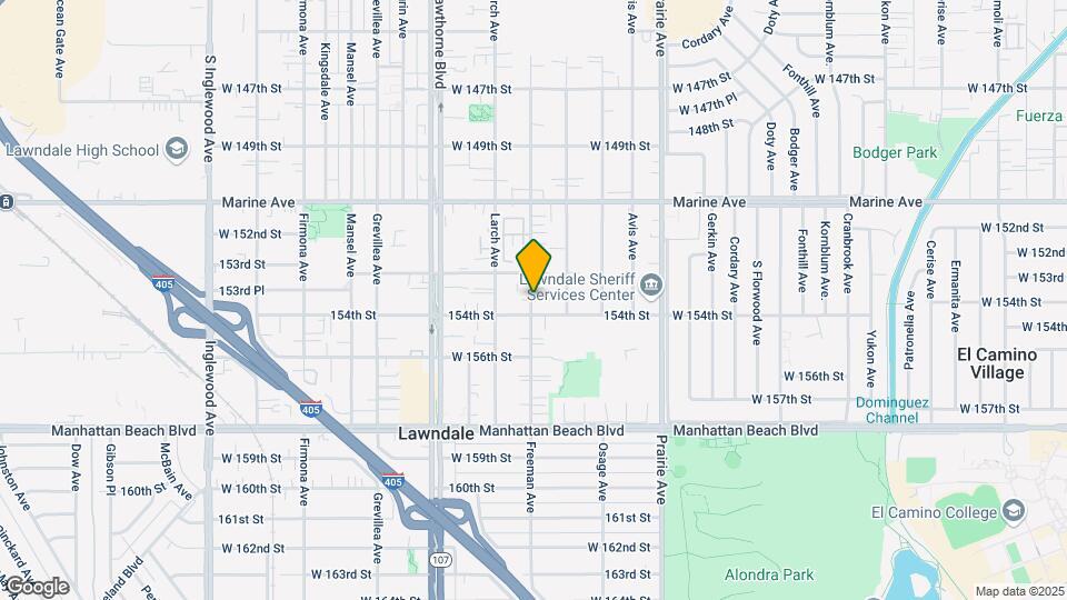 15332-15332 Freeman Ave Map and Location Details