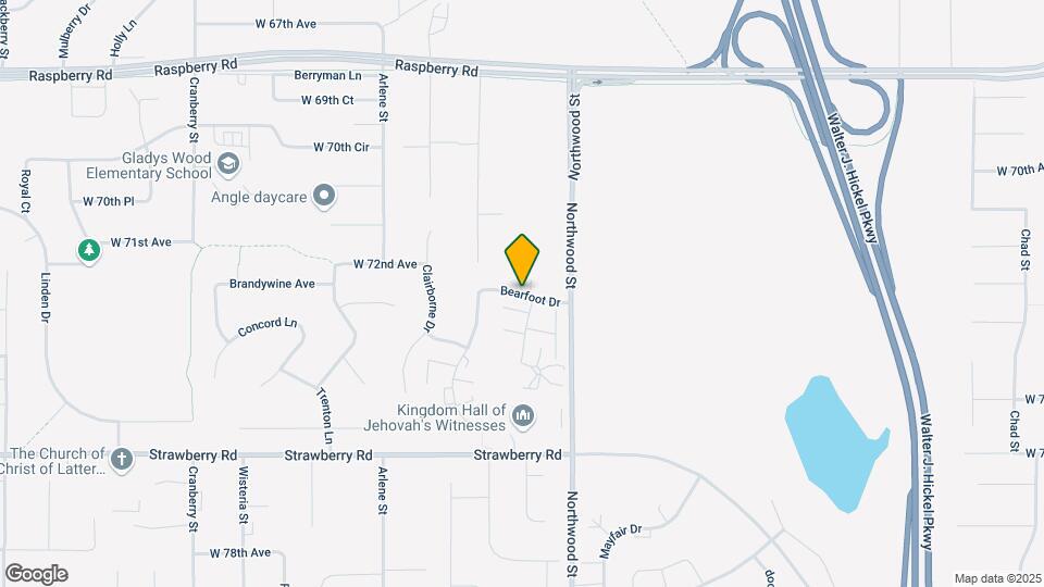 2421 Timothy Dr Map and Location Details