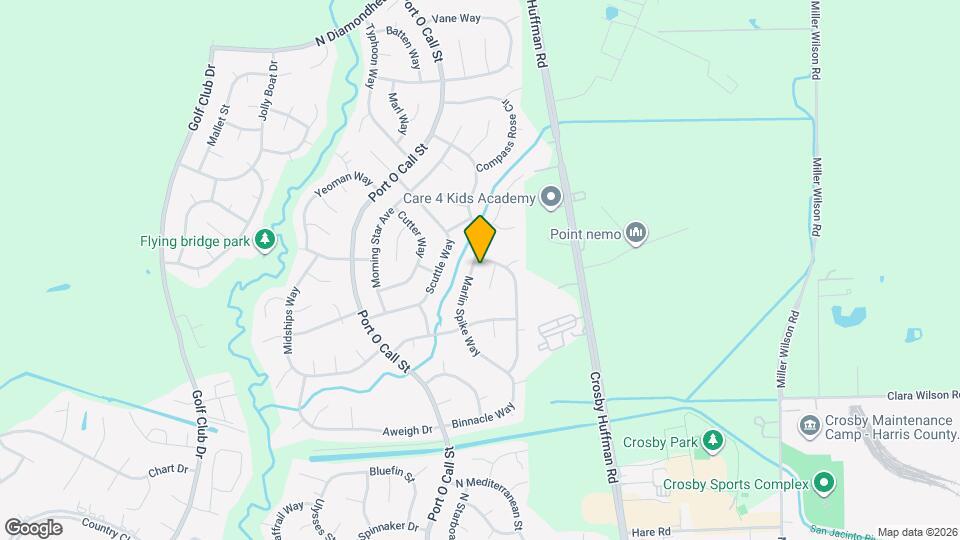 17114 Marlin Spike Way Map and Location Details