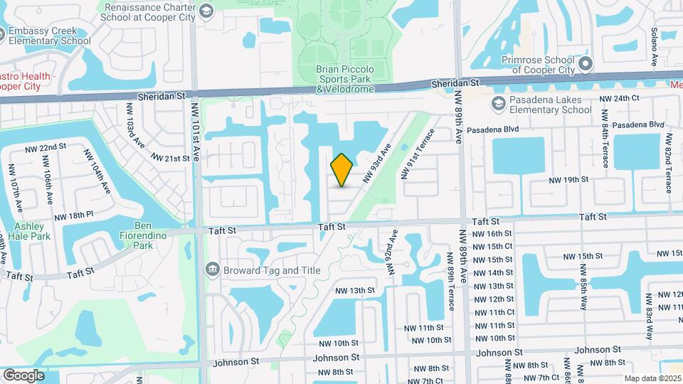 9400 NW 19th St Map and Location Details