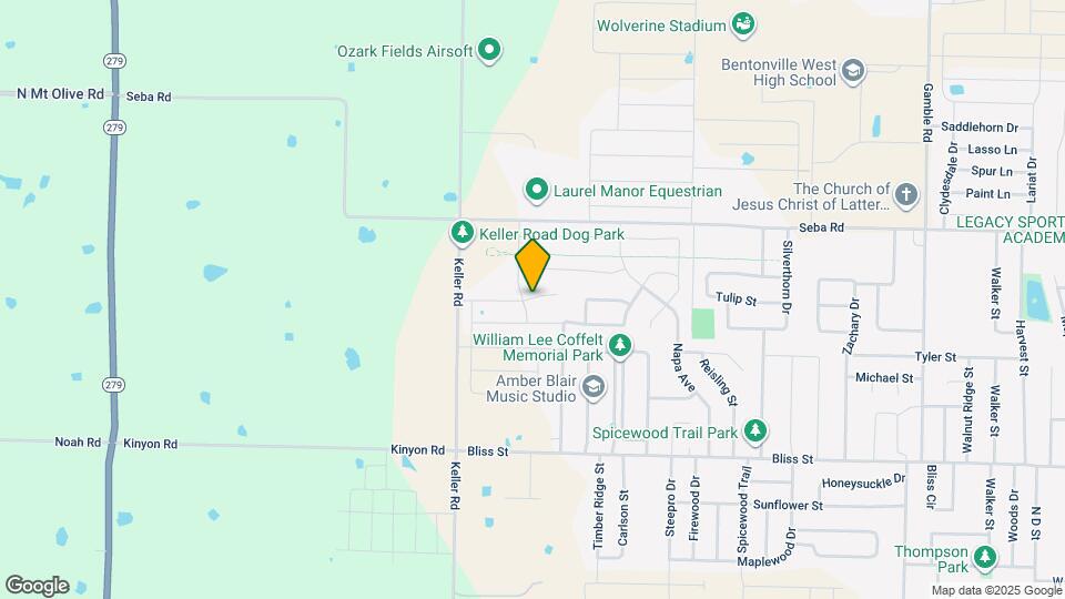 1731 Hermitage Dr Map and Location Details