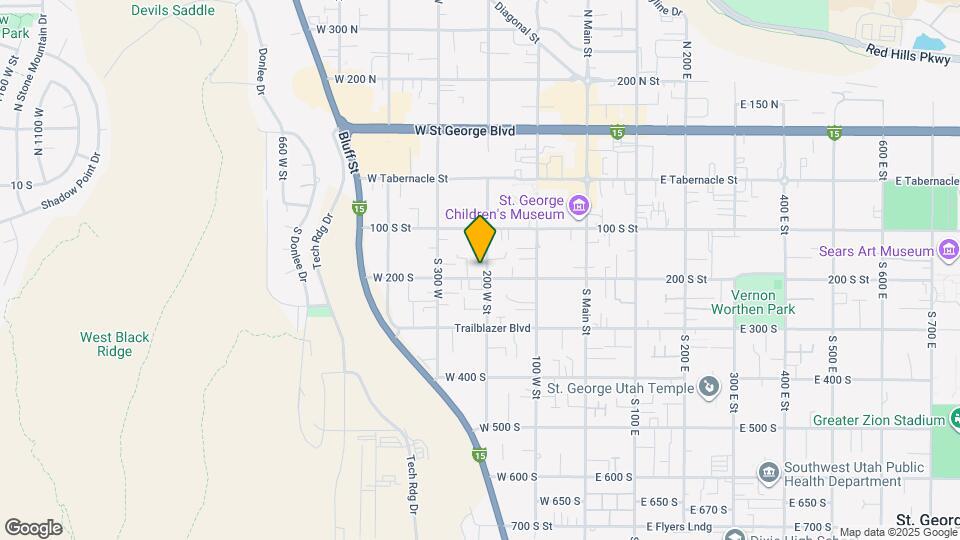 194 S 200 W Mapa y Detalles de la Ubicación