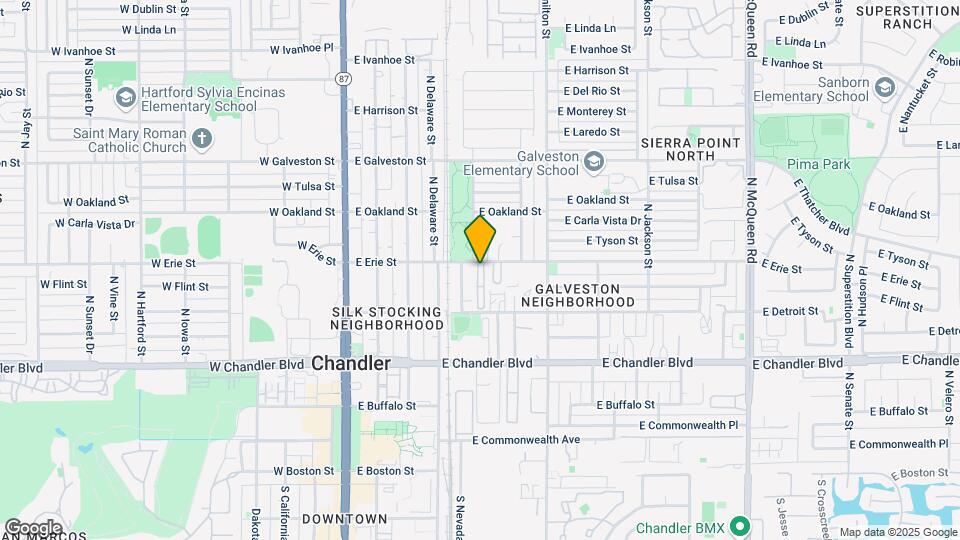 Chandler Garden Mobile Home Park Map and Location Details
