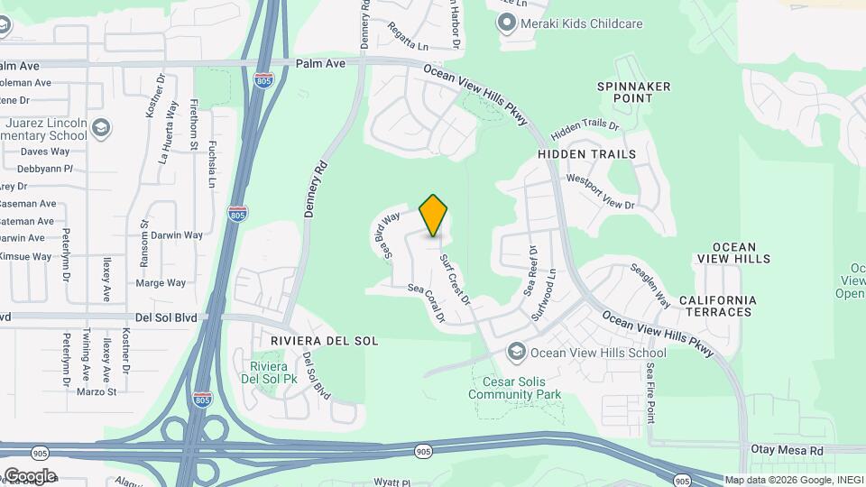 4834 Sea Urchin Dr Mapa y Detalles de la Ubicación