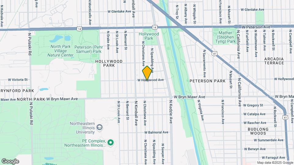 5651 N Christiana Ave Mapa y Detalles de la Ubicación