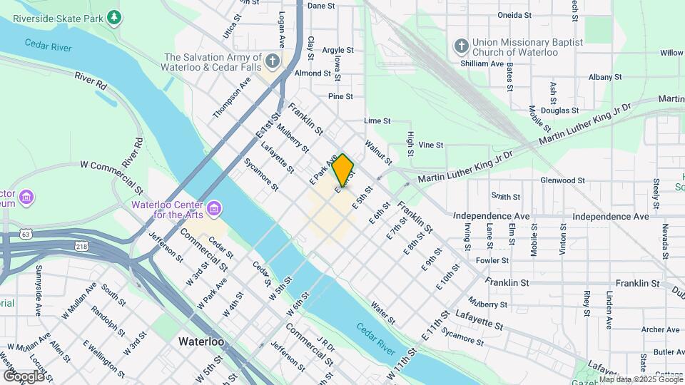 320A E 4th St Map and Location Details