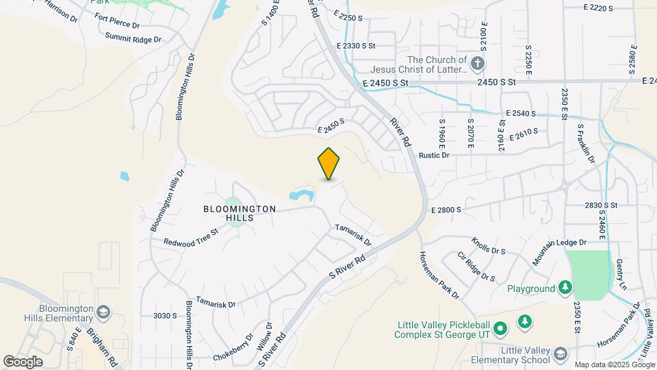 2880 S Palm Cir Map and Location Details