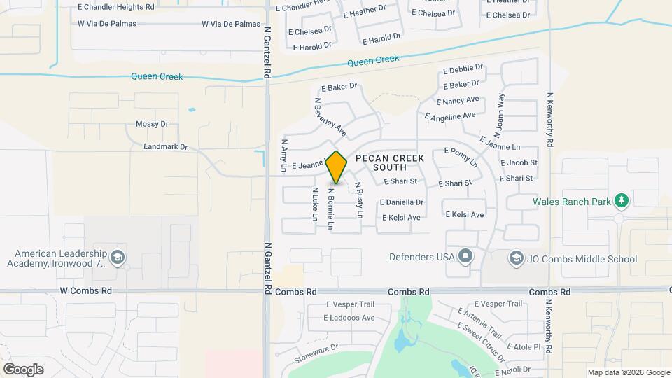 38103 N Bonnie Ln Mapa y Detalles de la Ubicación
