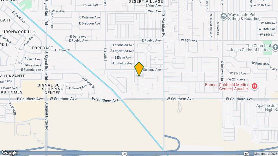 11424 E Forge Ave Map and Location Details