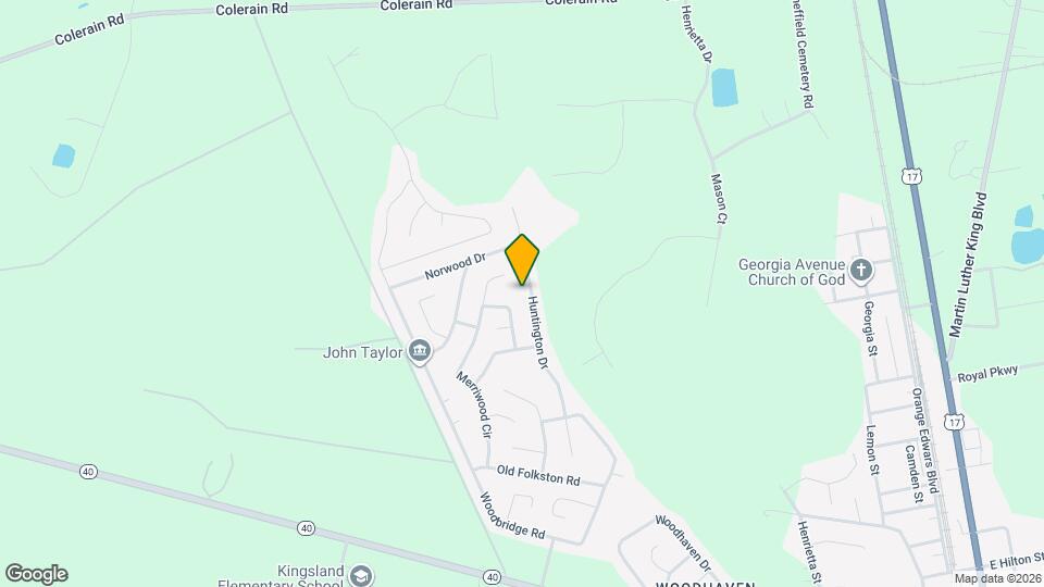 145 Huntington Dr Map and Location Details