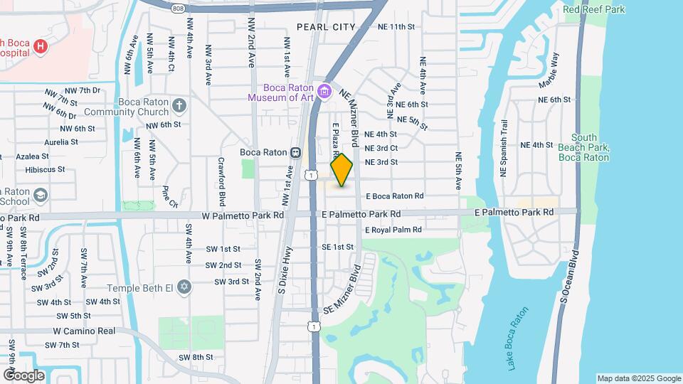 155 E Boca Raton Rd Map and Location Details