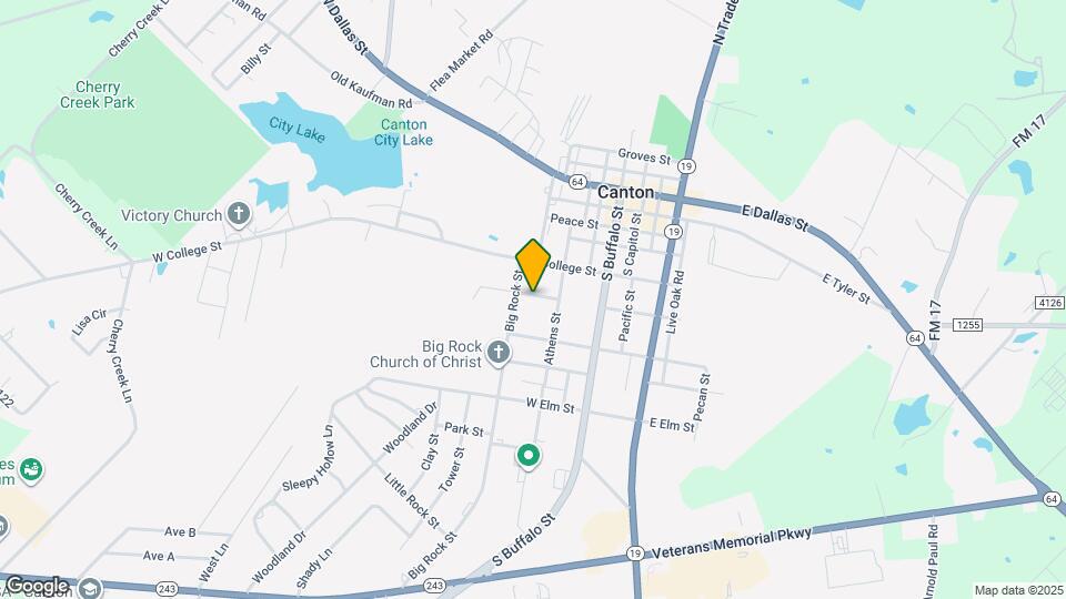 403 Prairieville St Map and Location Details