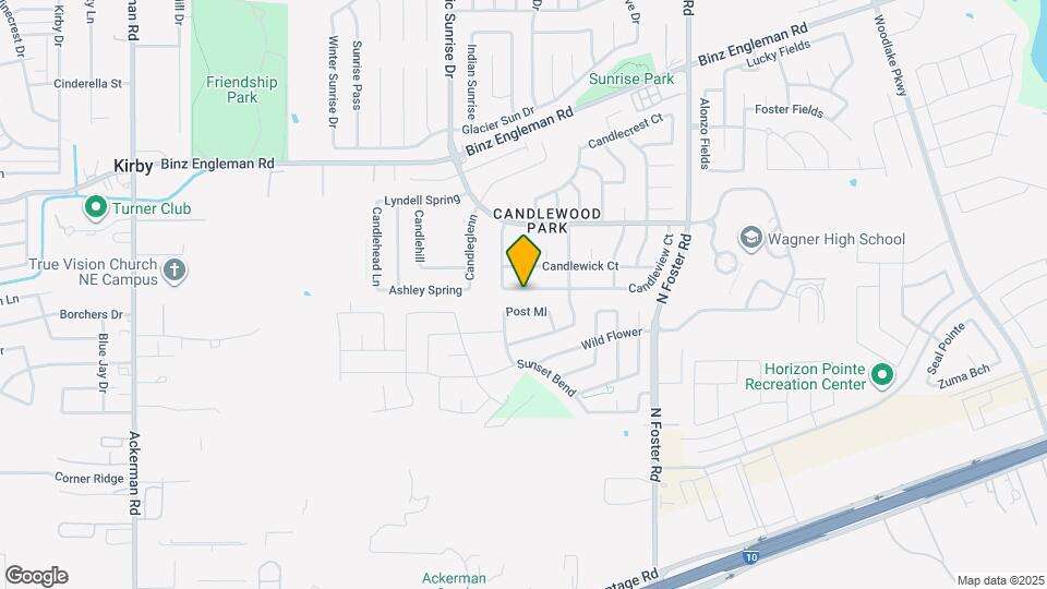 6222 Candleview Ct Map and Location Details