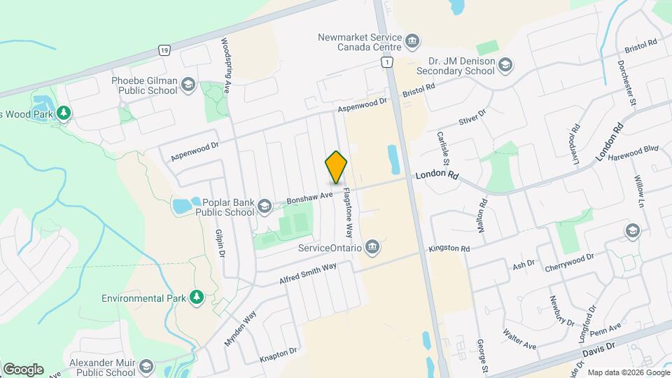 109 Bonshaw Av Map and Location Details