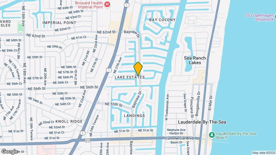 5641 Bayview Dr Map and Location Details