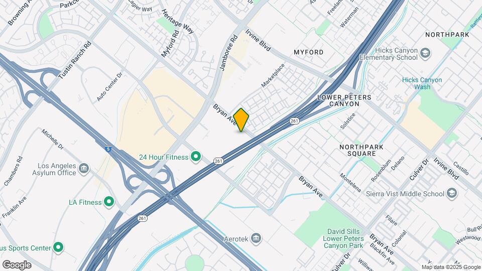 Meridian at The Market Place Map and Location Details