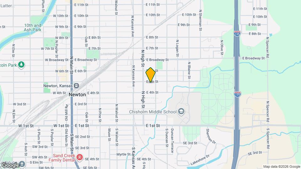 615 E 5th St Map and Location Details