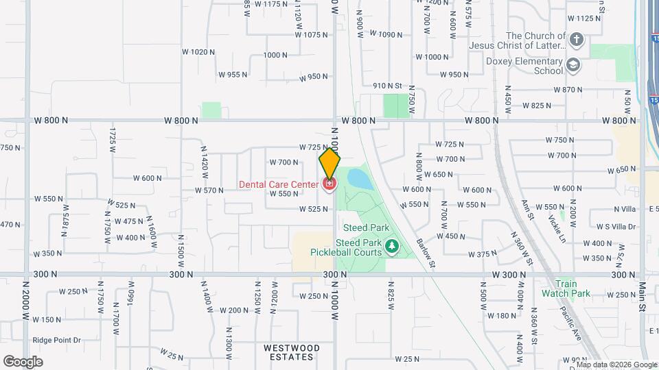 587 N 1000 W Map and Location Details