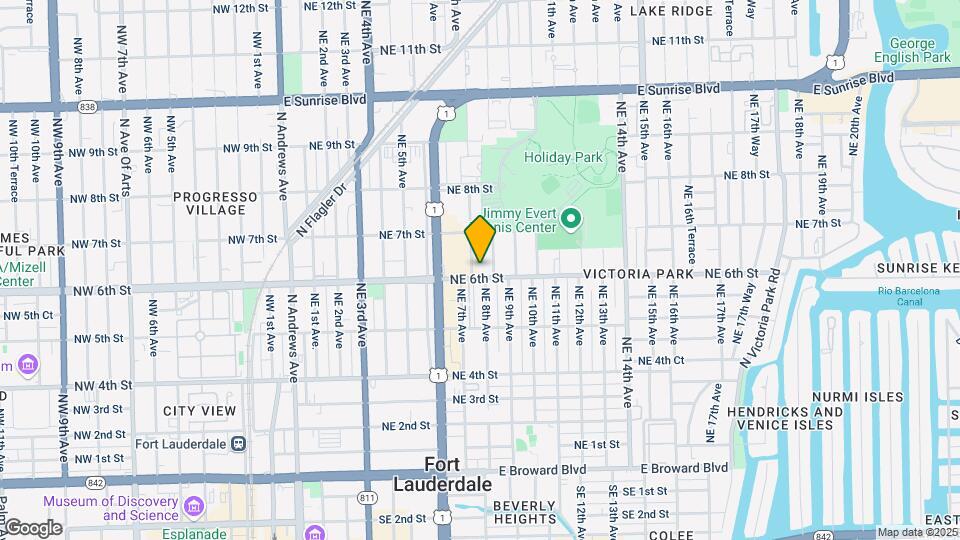 600 NE 7th Ave Mapa y Detalles de la Ubicación