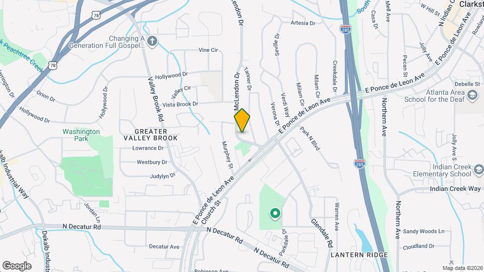771 McLendon Dr Map and Location Details