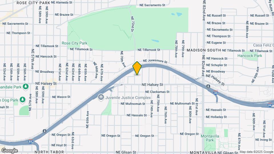 1624 NE 72nd Ave Map and Location Details