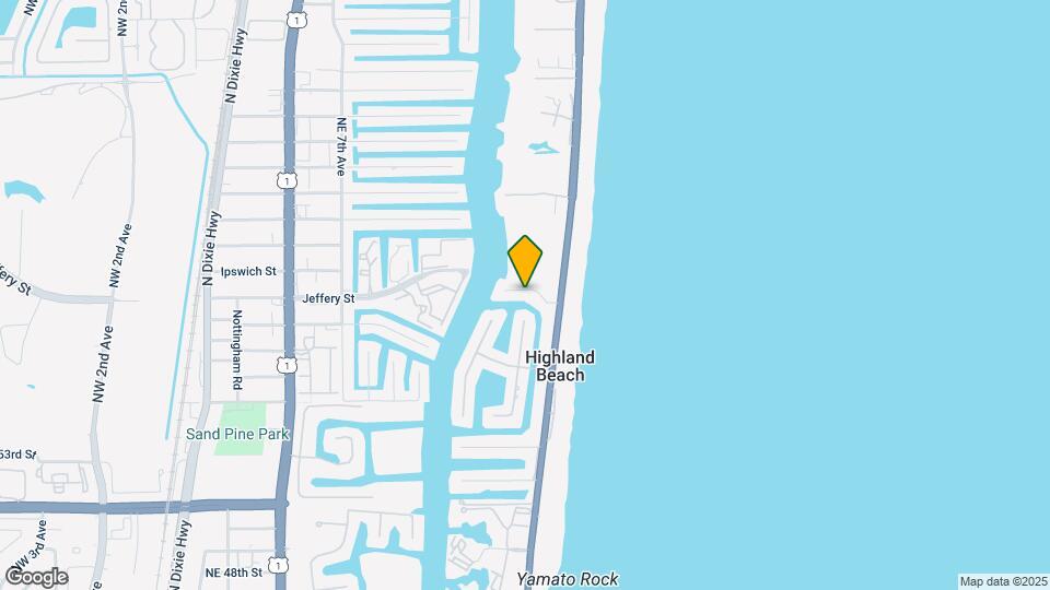 1112 Highland Beach Dr Map and Location Details