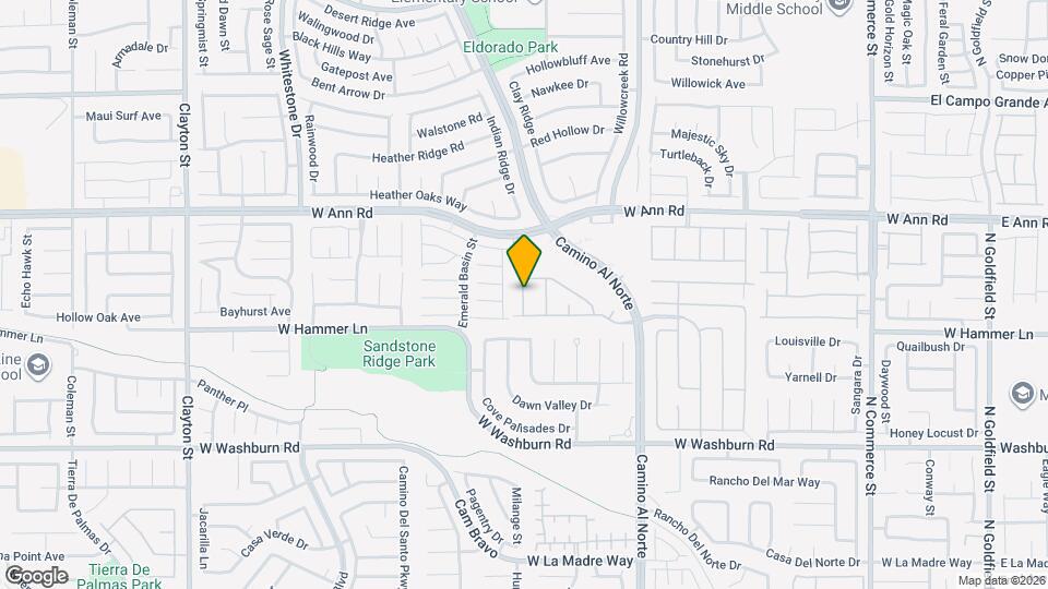 5424 Kamilla Raen St Map and Location Details