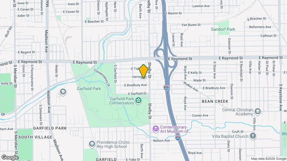 1048 E Bradbury Ave Mapa y Detalles de la Ubicación