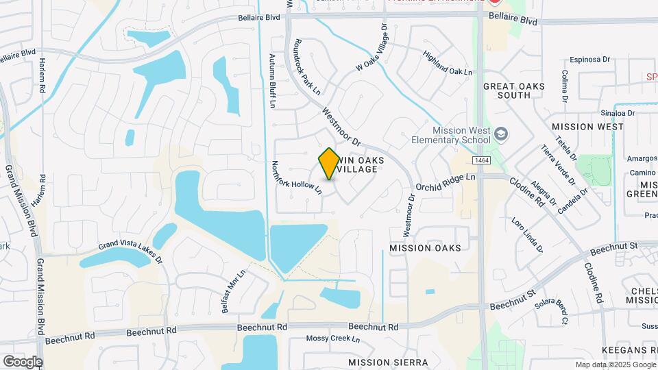 18206 Afton Hollow Ln Map and Location Details