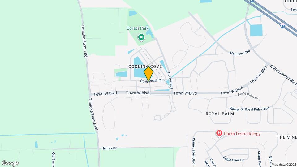 1932 Cove Point Rd Map and Location Details