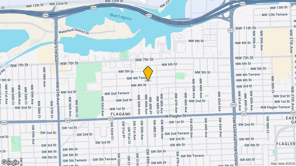 4885 NW 4th St Map and Location Details