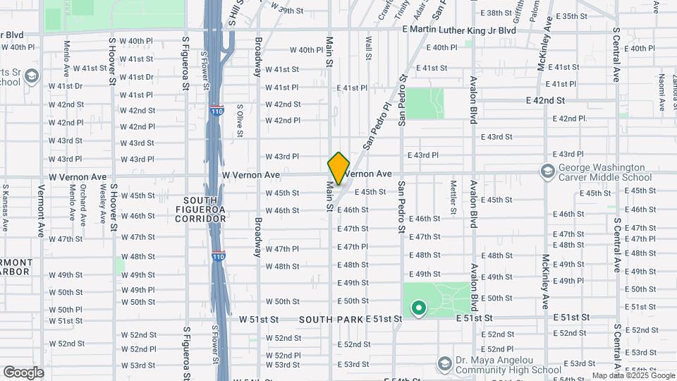 117 E 45th St Map and Location Details