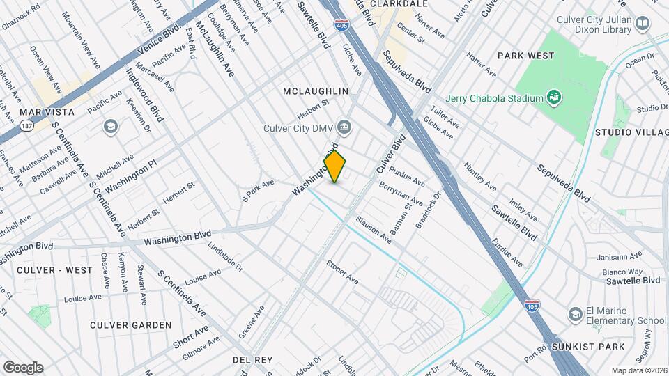 4337 Coolidge Ave Map and Location Details