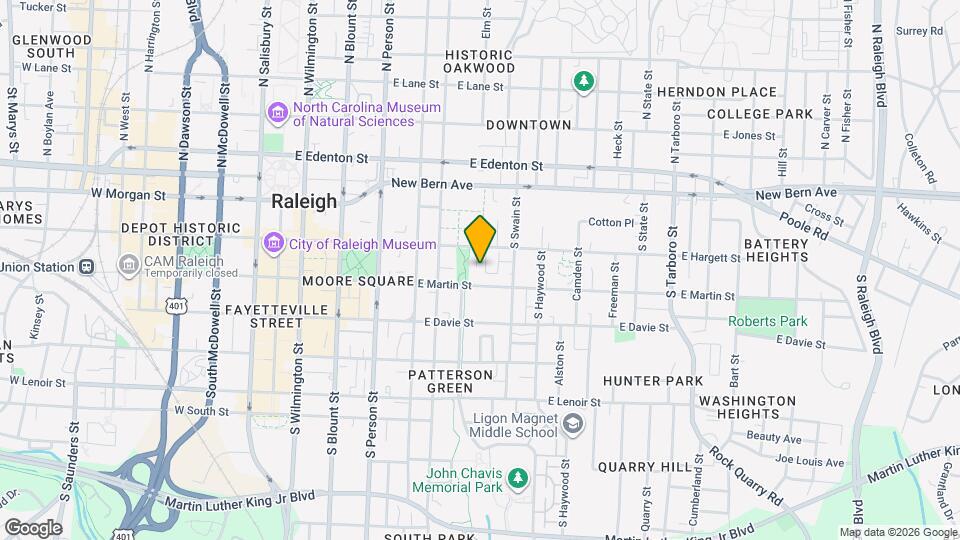 227 Woodsborough Pl Mapa y Detalles de la Ubicación